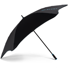Laden Sie das Bild in den Galerie-Viewer, 2020 Black/Blue Sport Blunt Umbrella Side View