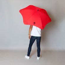 Laden Sie das Bild in den Galerie-Viewer, 2020 Classic Red Blunt Umbrella Model Back View
