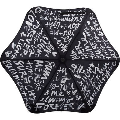 2020 Metro Blacklist Blunt Umbrella top iew