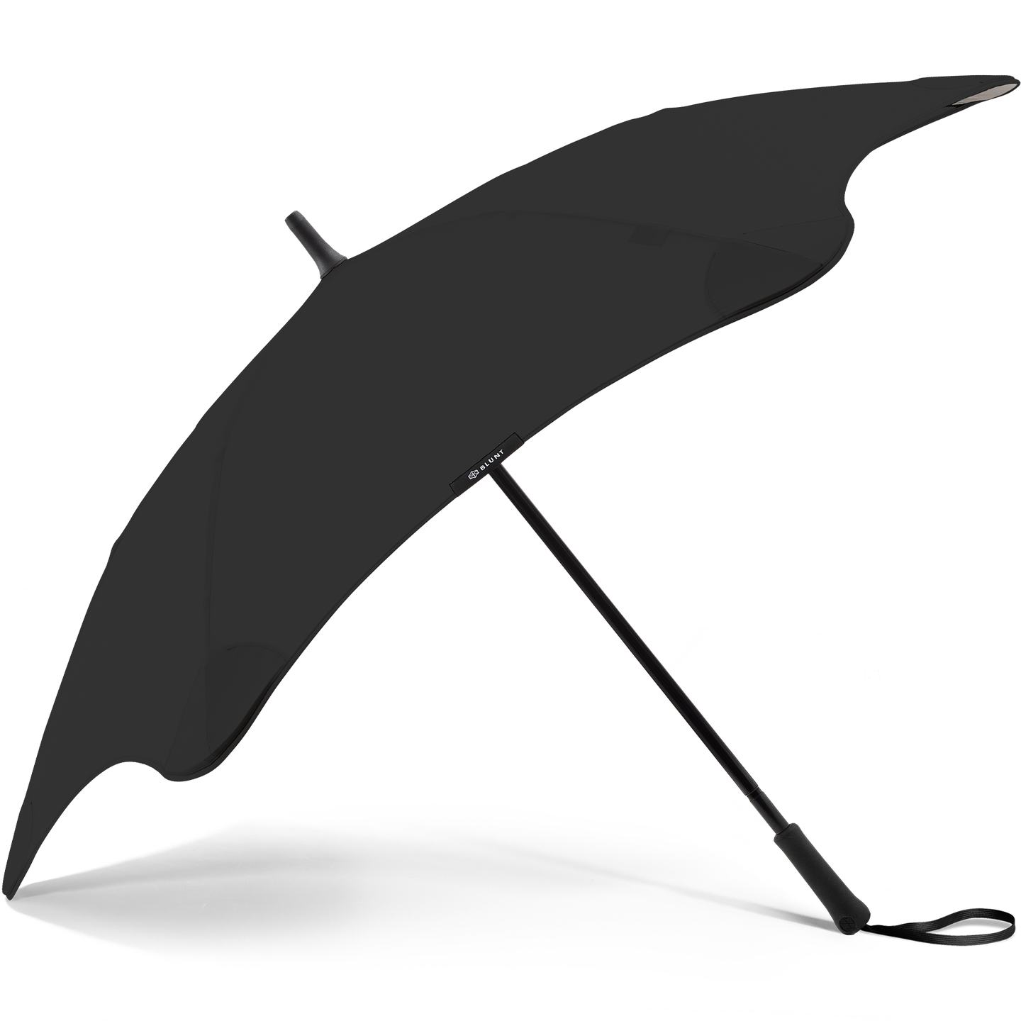 2020 Black Coupe Blunt Umbrella Side View