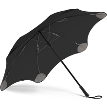 Laden Sie das Bild in den Galerie-Viewer, 2020 Black Coupe Blunt Umbrella Under View