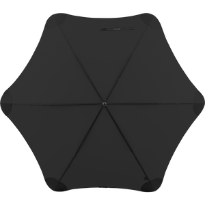 2020 Black Exec Blunt Umbrella Top View