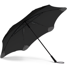 Laden Sie das Bild in den Galerie-Viewer, 2020 Black Exec Blunt Umbrella Under View