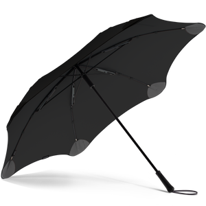 2020 Black Exec Blunt Umbrella Under View