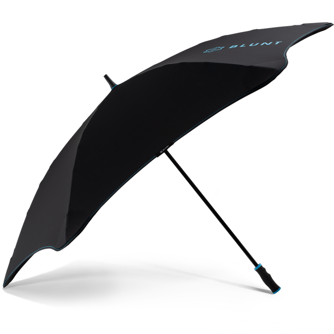 2020 Black/Blue Sport Blunt Umbrella Side View
