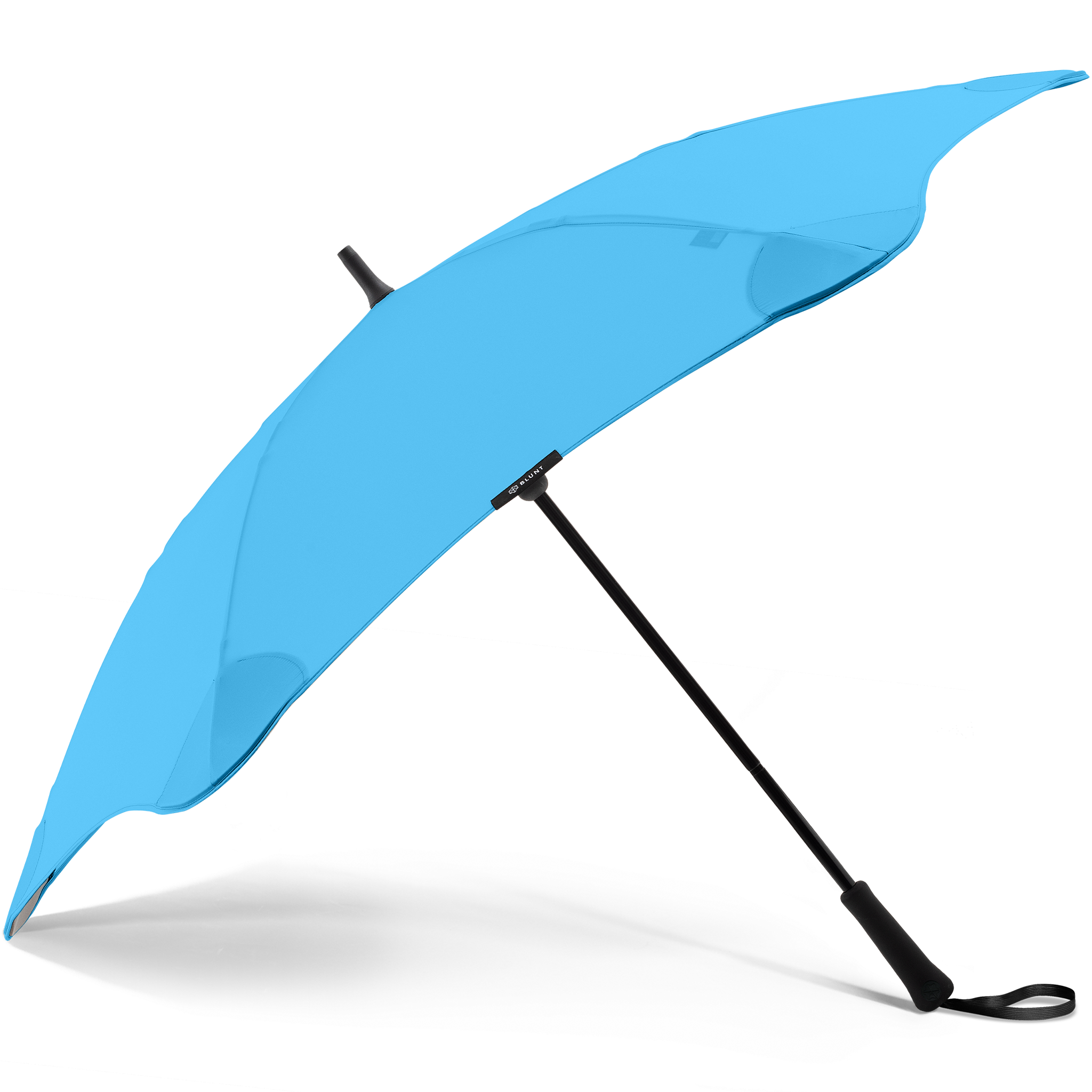 2020 Classic Blue Blunt Umbrella Side View