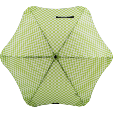 2020 Coupe Melon Check Blunt Umbrella Top View