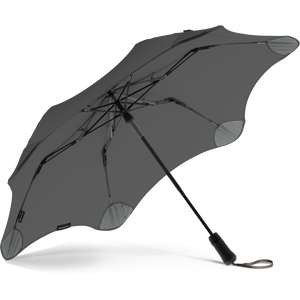 2020 Metro Charcoal Blunt Umbrella Under View