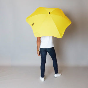2020 Classic Yellow Blunt Umbrella Model Back View