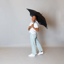 Laden Sie das Bild in den Galerie-Viewer, 2020 Black Coupe Blunt Umbrella Model Side View