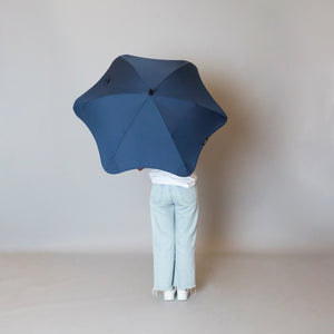 2020 Navy Coupe Blunt Umbrella Model Back View