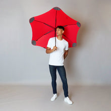Laden Sie das Bild in den Galerie-Viewer, 2020 Red Exec Blunt Umbrella Model Front View