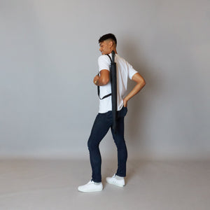 2020 Charcoal Exec Blunt Umbrella Model Sleeve View-2