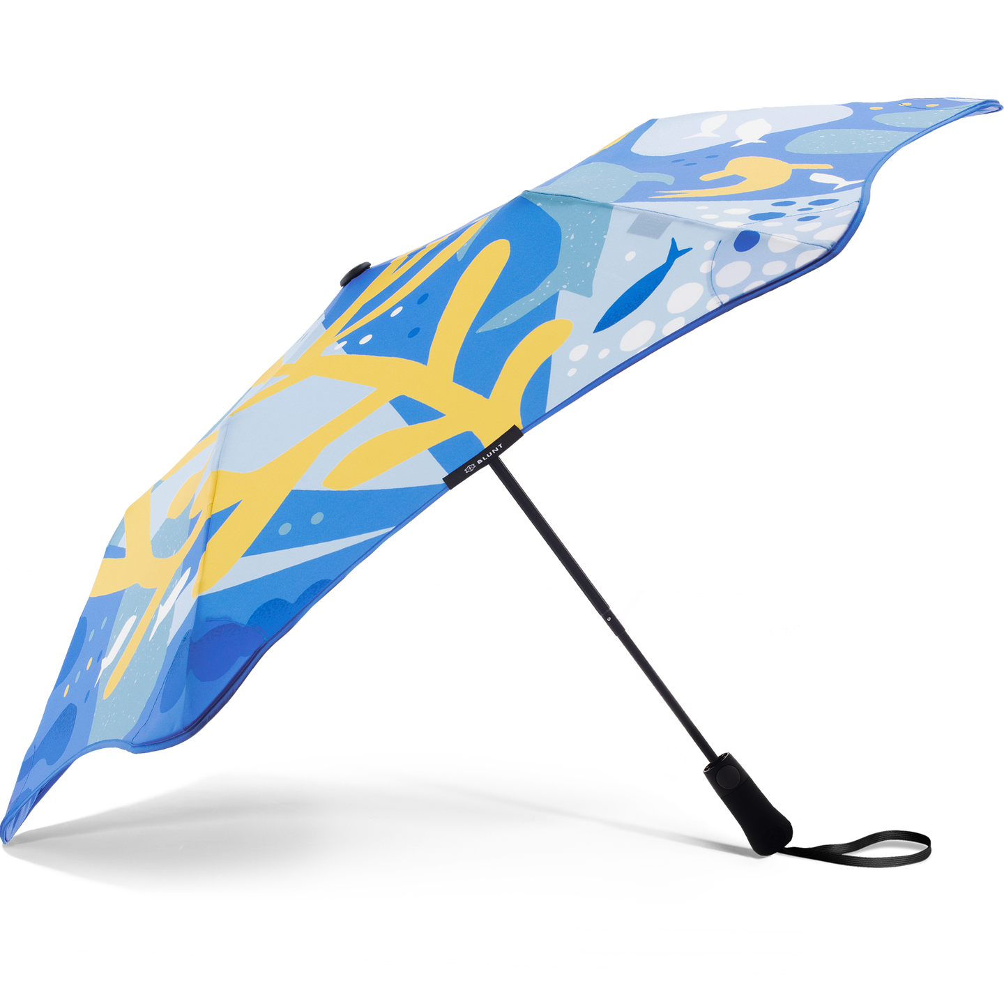 2022 Metro Greg Straight Blunt Umbrella Model Side View