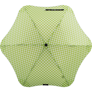 2020 Metro Melon Check Blunt Umbrella Top View