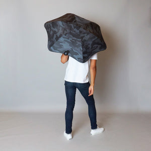 2021 Metro Camo Stealth Blunt Umbrella Model Back View