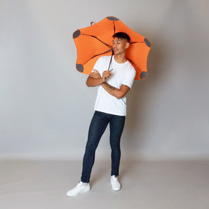 2020 Metro Orange Blunt Umbrella Model Front View