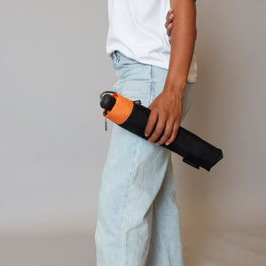 2020 Metro Orange Blunt Umbrella Model Sleeve View