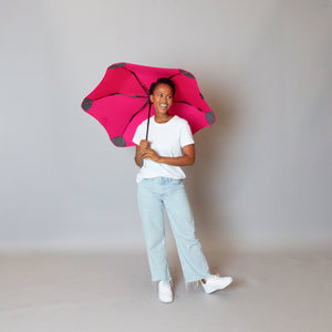 2020 Metro Pink Blunt Umbrella Model Front View