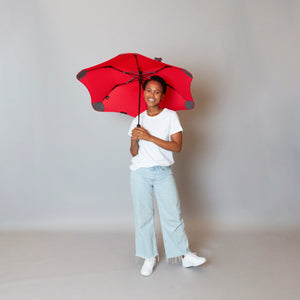 2020 Metro Red Blunt Umbrella Model Front View