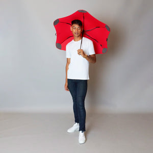 2020 Metro Red Blunt Umbrella Model Front View