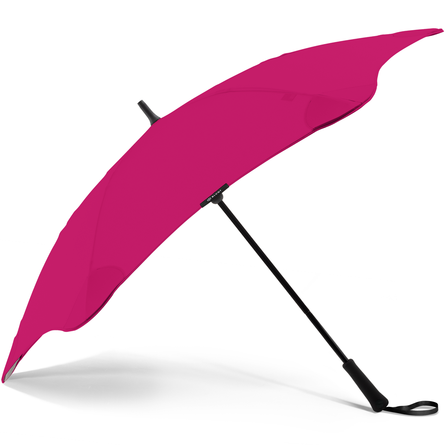 2020 Classic Pink Blunt Umbrella Side View