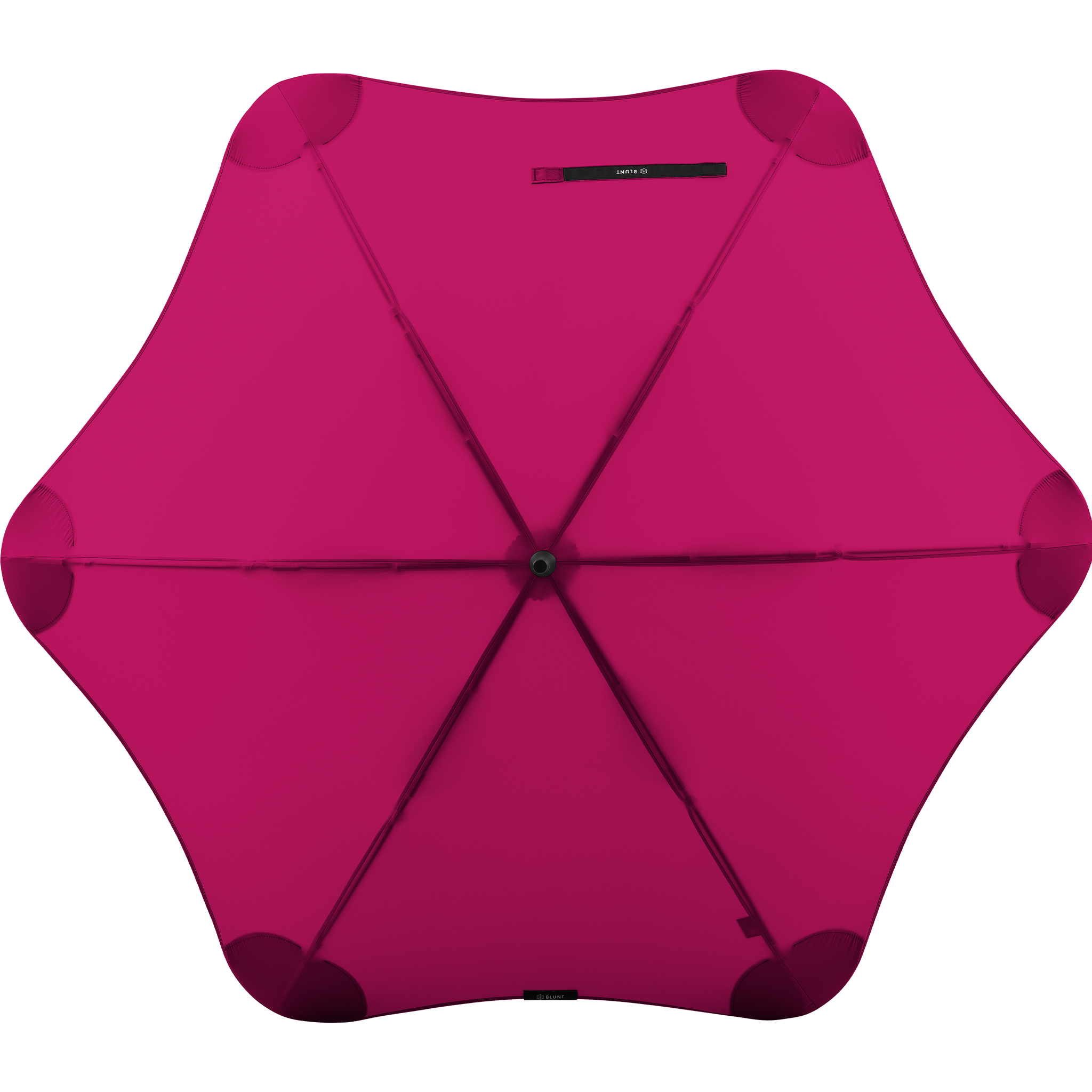 2020 Classic Pink Blunt Umbrella Top View