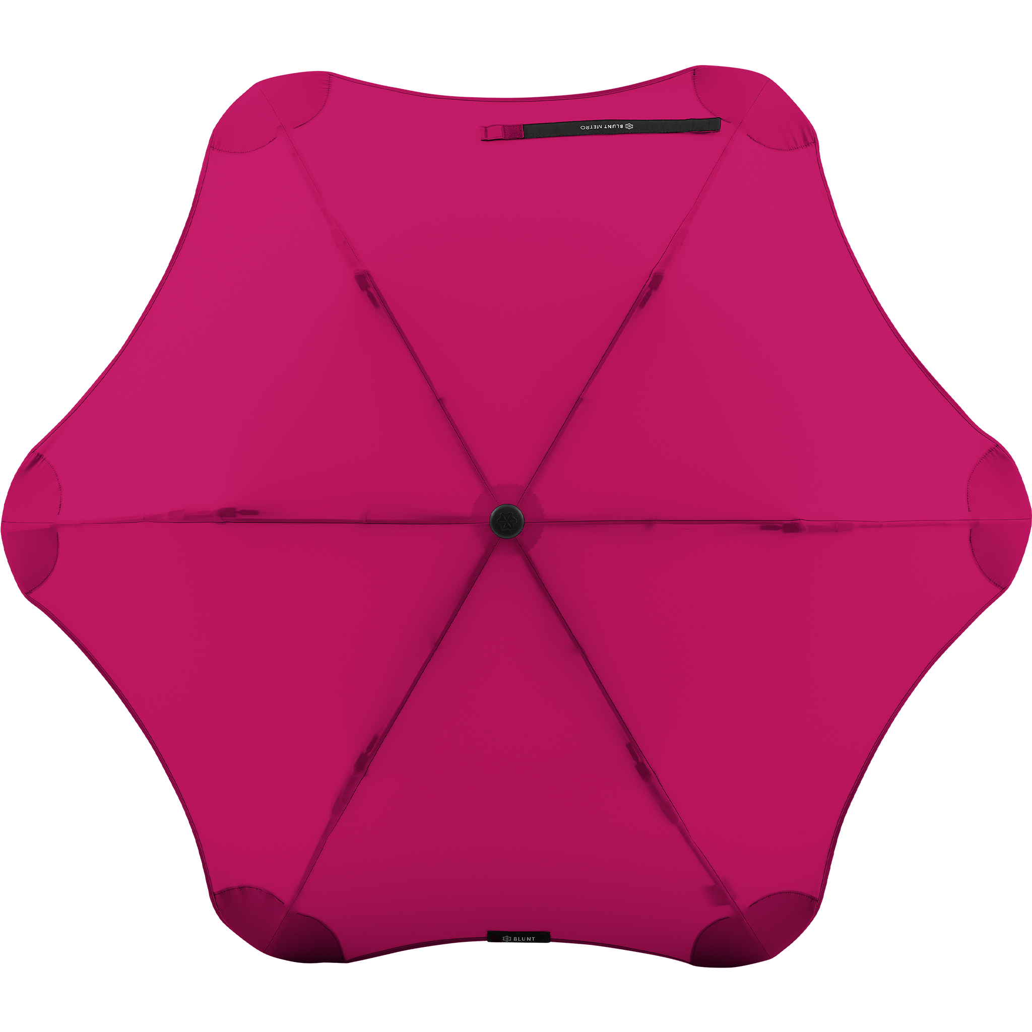 2020 Metro Pink Blunt Umbrella Top View