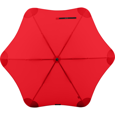 2020 Classic Red Blunt Umbrella Top View