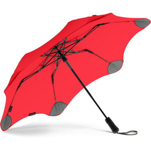 2020 Metro Red Blunt Umbrella Under View