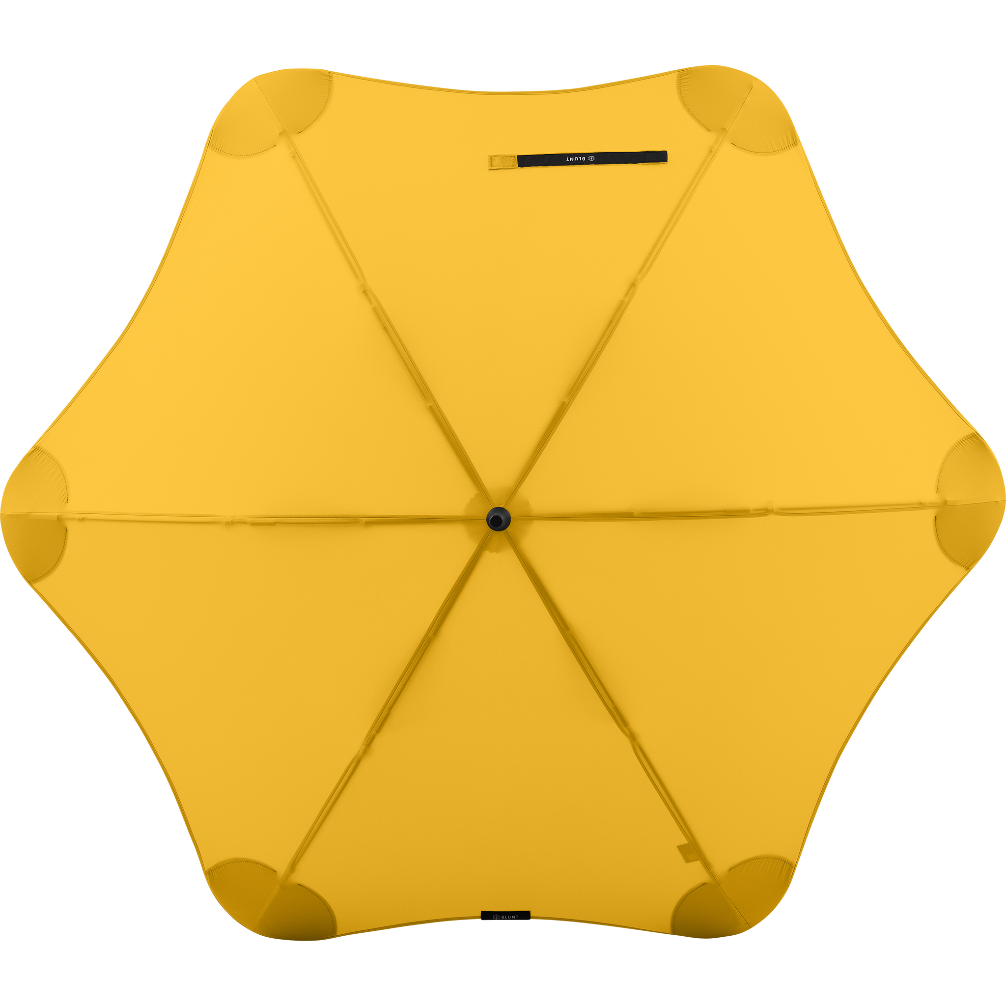 2020 Classic Yellow Blunt Umbrella Top View