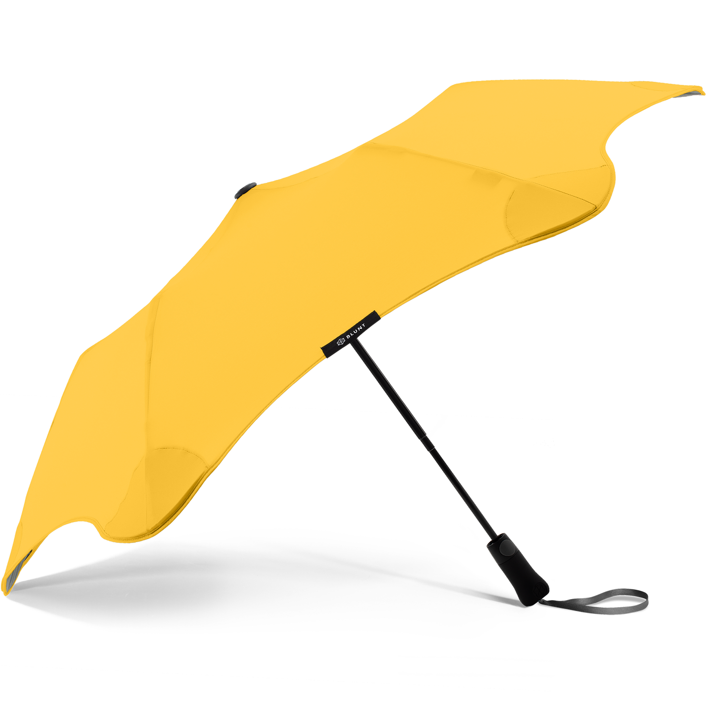 2020 Metro Yellow Blunt Umbrella Side View